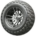 thumbnail image 1 of Golf Cart Wheels and Tires Combo - 12" RHOX RX101 Machined - Set of 4, 1 of 3