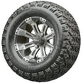 thumbnail image 1 of Golf Cart Wheels and Tires Combo - 12" RHOX RX185 Machined - Set of 4, 1 of 3