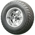 thumbnail image 1 of Golf Cart Wheels and Tires Combo - 12" RHOX RX251 Machined/Silver - Set of 4, 1 of 3
