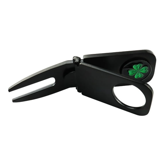 Golf Cigar Holder Golf Cart - Magnetic Golf Cart Cigar Holder Clip Keeps Your Cigar Safe - 6 in 1 Golf Divot Tool and Ball Marker - Cigar Clamp Golf Cart