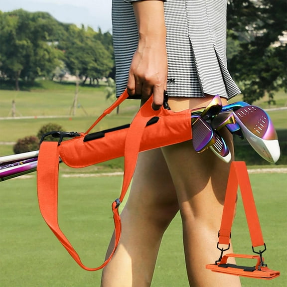 Golf Club Bag for Men Women Holds Up to 5 Easy Portable Mini Pockets for Travel Practice Driving Range