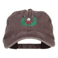 thumbnail image 1 of Golf Club Ball Crest Embroidered Washed Cap - Brown OSFM, 1 of 5