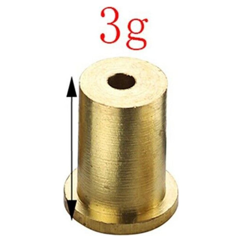 Golf Club Brass Shaft Tip Swing Weights for Steel Iron Shafts Steel