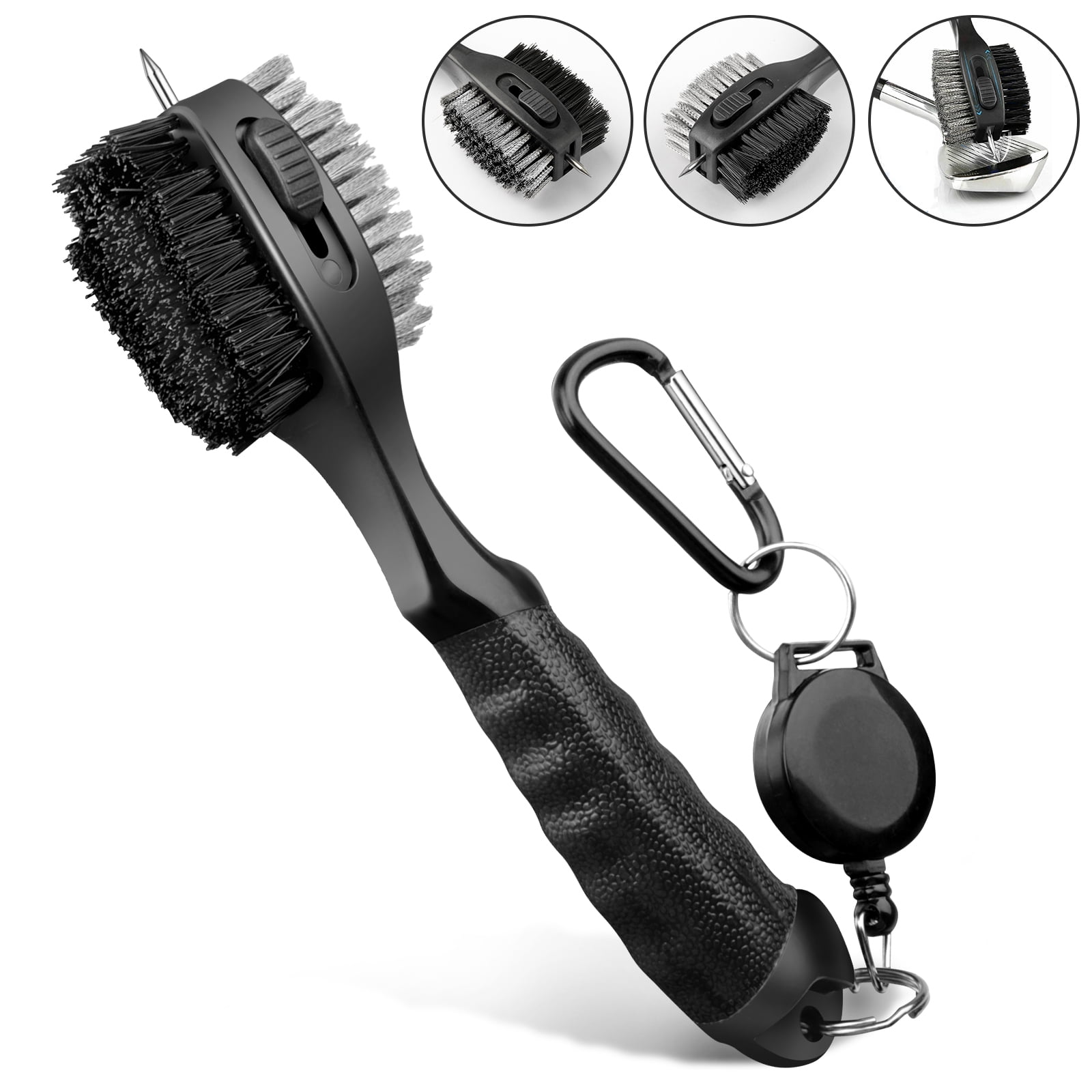 Golf Club Brush Groove Cleaner, EEEkit Golf Club Brush and Club Groove
