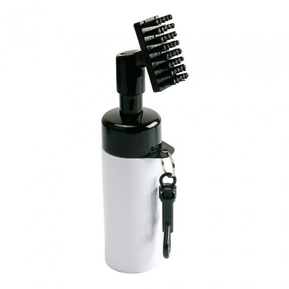 Golf Club Cleaner Brush with Water Bottle Portable Golf Club Brush Golf Tool White