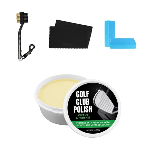 Golf Club Cleaner Cleaning Scratch Remover Rusts Remover Golf Iron Polishing Set