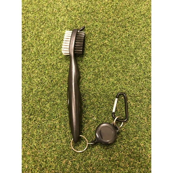 Golf Club Cleaning Brush 3-in-1 Double Sided / Retractable