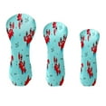 thumbnail image 1 of Golf Club Cover Velvet Lining Suitable for the First Wood, Fairway Wood and Hybrid Club Head Cover, Suitable for Men and Wome Red Crab, 1 of 6