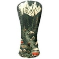 thumbnail image 1 of Golf Club Covers, Green Mountain Van Premium PU Leather Driver Hybrid Putter Head Covers with Velvet Lining, Waterproof Golf Gifts for Men Women, 1 of 11