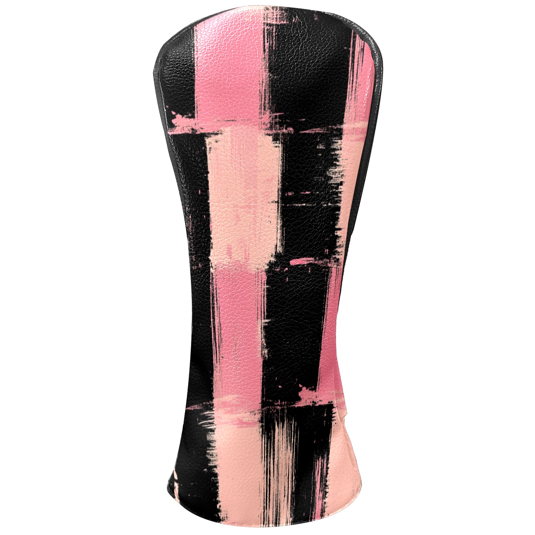 Golf Club Covers PU Leather Waterproof Head Covers for Fairway Woods Hybrids Gradient Grid