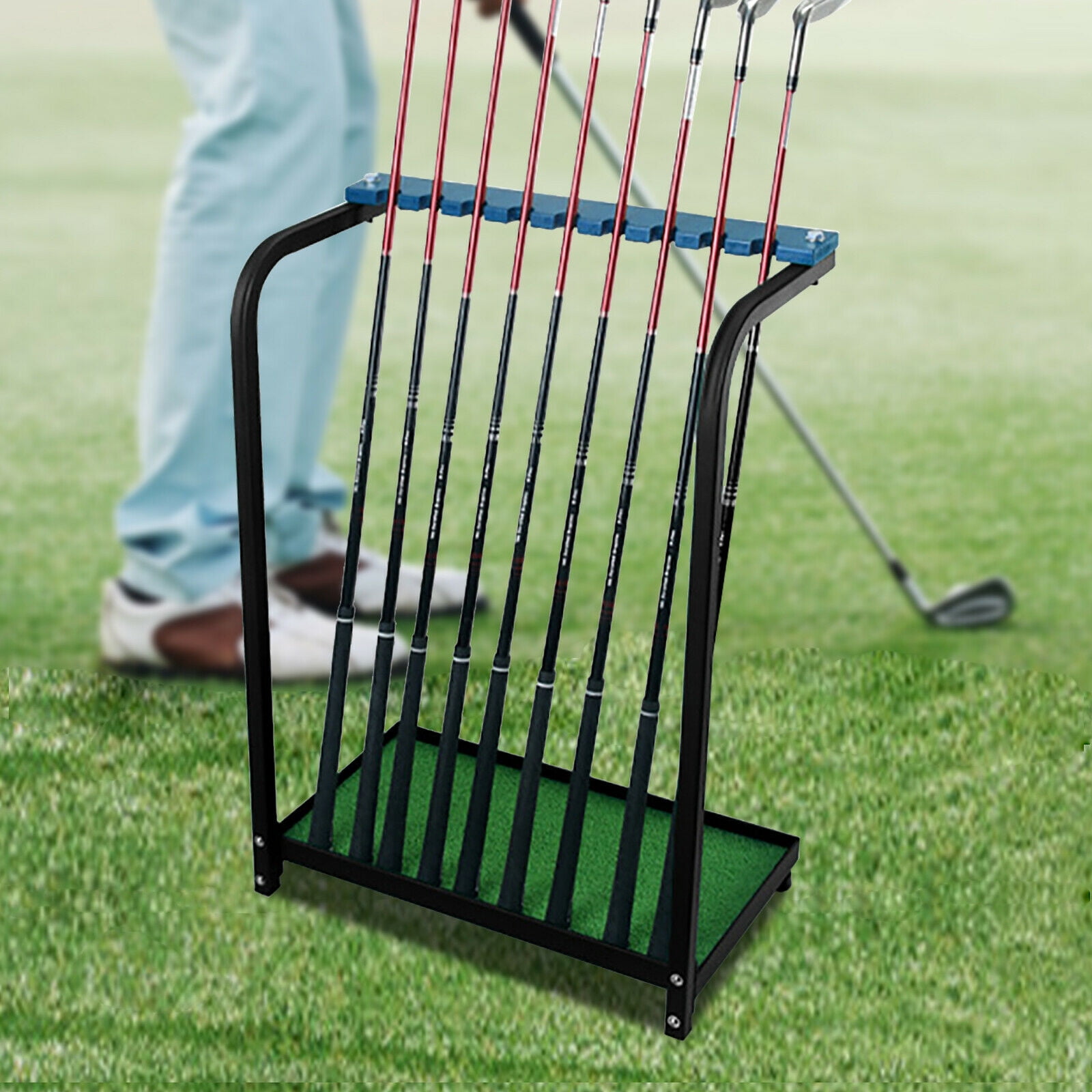 Crestgolf Acrylic Golf Club Organizers Golf Club Display Golf Putter Rack  (9-Hole or 18-Hole or 27-Hole for You to Choose)