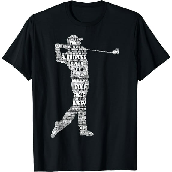 Golf Club Golfer Golfing Men Boys Kids T-Shirt
