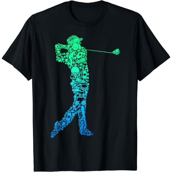 Golf Club Golfer Golfing Men Kids Boys T-Shirt