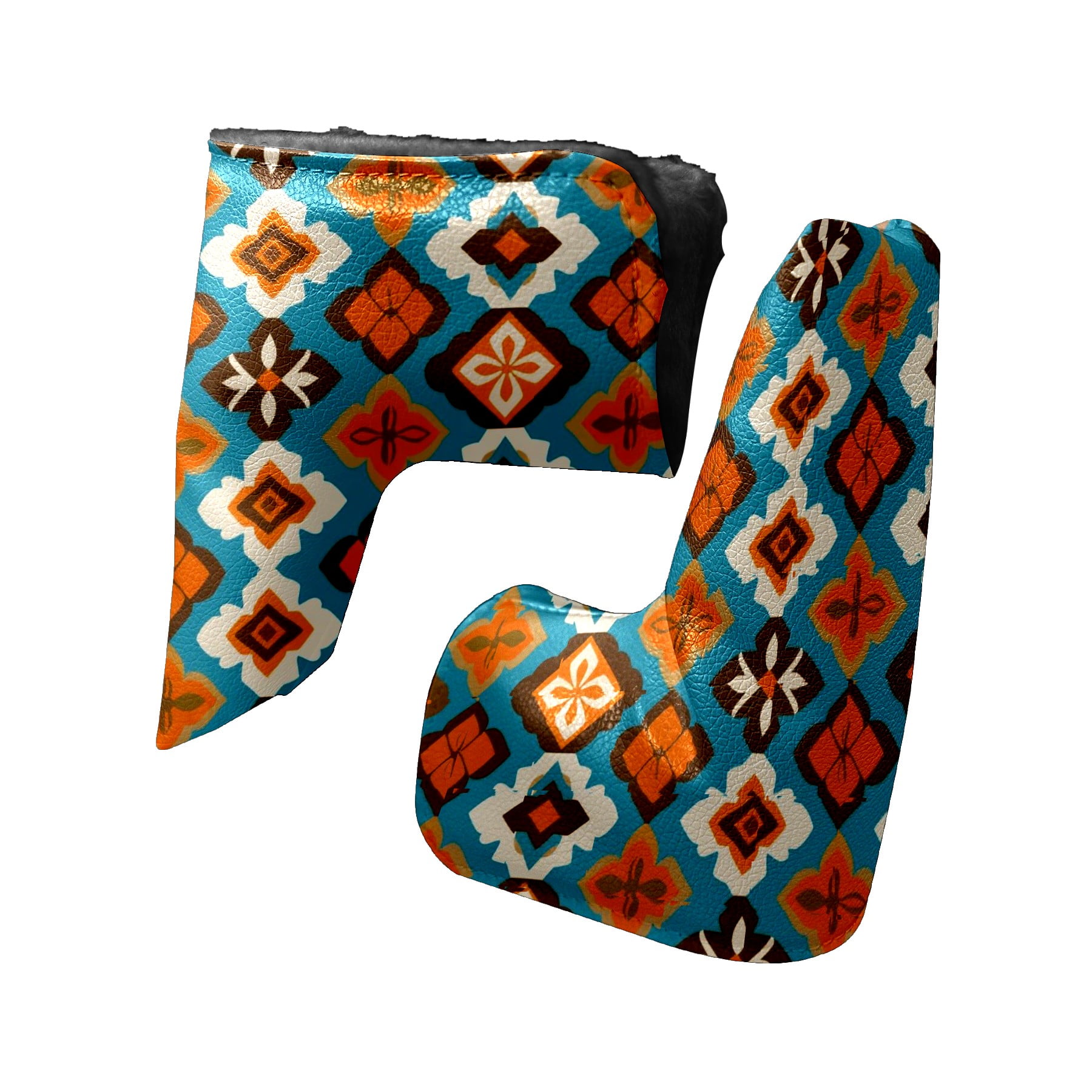 Golf Club Head Cover | Leather Golf Club Putte Headcover , Waterproof Golf Club Head Cover Set Driver Headcovers for Golf Clubs Men Women Patterm