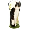 thumbnail image 1 of Golf Club Head Cover Waterproof Leather Golf Accessories HeadCovers Set Driver Headcover for Women Men Cat In Greenery, 1 of 5