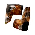 thumbnail image 1 of Golf Club Head Cover Waterproof Leather Golf Accessories HeadCovers Set Driver Headcover for Women Men Decorative Skulls, 1 of 5