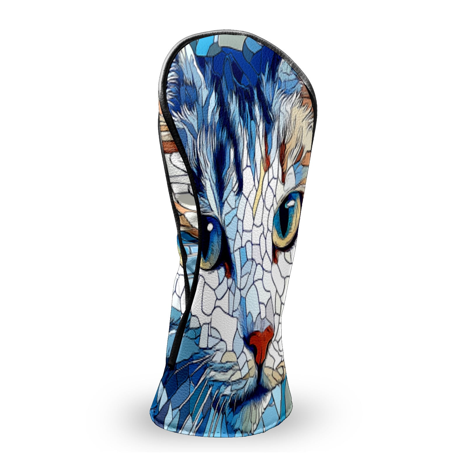 Golf Club Head Covers Cat Premium Plush Velvet Lining, Waterproof Golf Headcovers Driver & Fairway Woods for Scratch Protection Novelty Gift for Men & Women