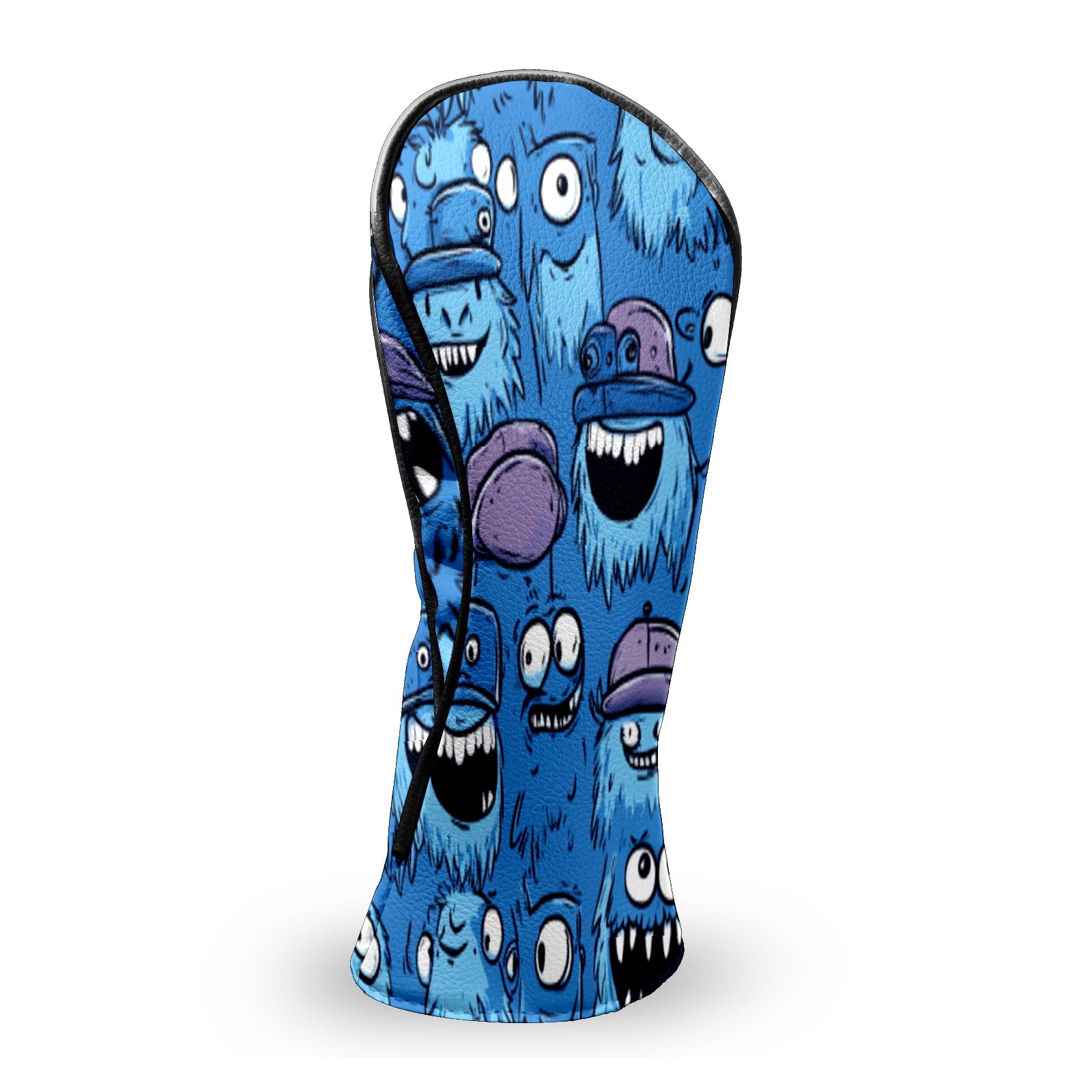 Golf Club Head Covers Cute Monster Premium Plush Velvet Lining, Waterproof Golf Headcovers Driver & Fairway Woods for Scratch Protection Novelty Gift for Men & Women