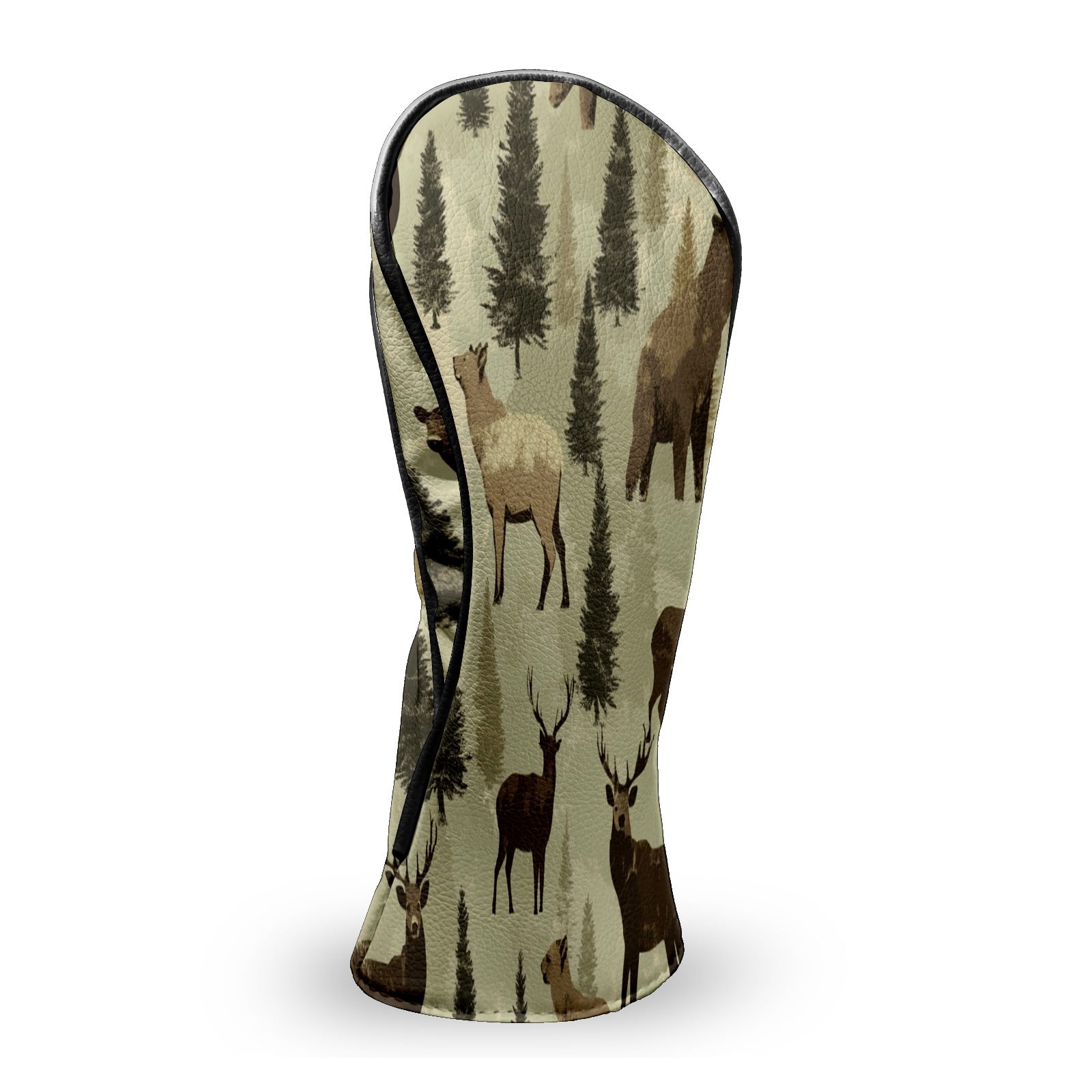 Golf Club Head Covers Forest Animals Premium Plush Velvet Lining, Waterproof Golf Headcovers Driver & Fairway Woods for Scratch Protection Novelty Gift for Men & Women