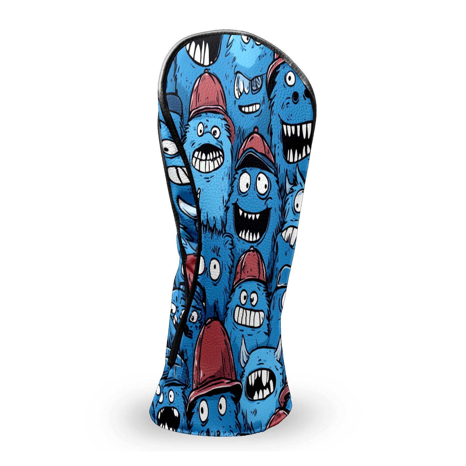 Golf Club Head Covers Furry Monster Premium Plush Velvet Lining, Waterproof Golf Headcovers Driver & Fairway Woods for Scratch Protection Novelty Gift for Men & Women