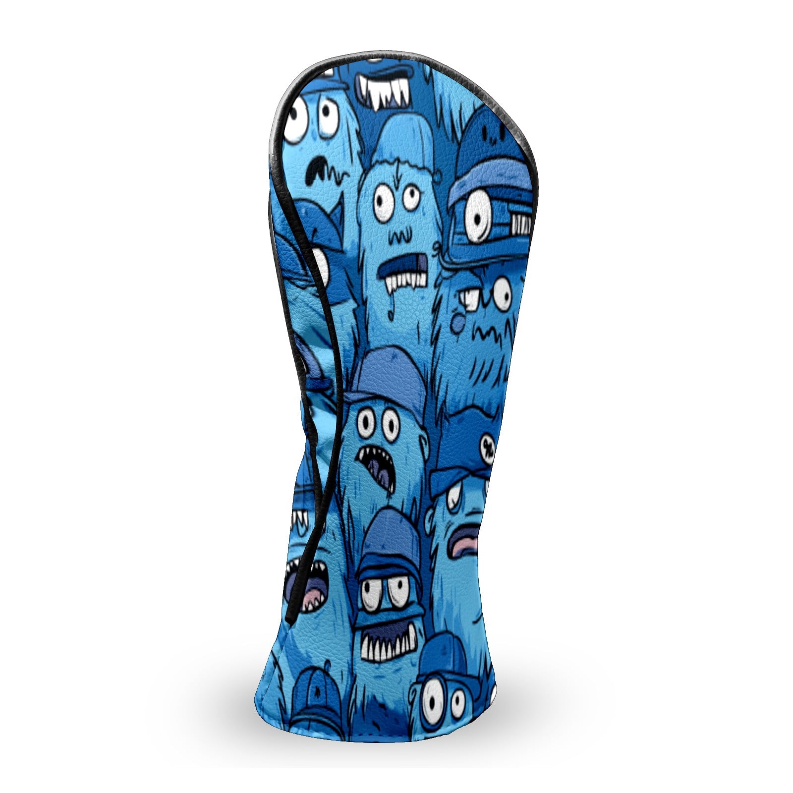 Golf Club Head Covers Monster Premium Plush Velvet Lining, Waterproof Golf Headcovers Driver & Fairway Woods for Scratch Protection Novelty Gift for Men & Women