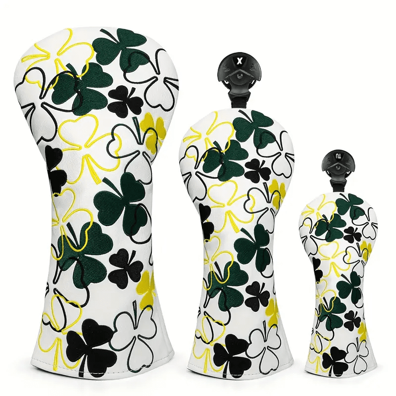 Golf Club Headcover Clover Design – Driver/Fairway/Hybrid