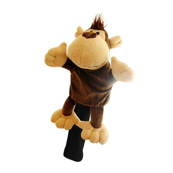 Golf Club Headcover Wood Driver Head Cover Protector Sleeve Monkey