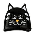 thumbnail image 1 of Golf Club Headwear Mallet Putter Cat Pattern Accessories Putter cue headwear for Semicircle Black, 1 of 8