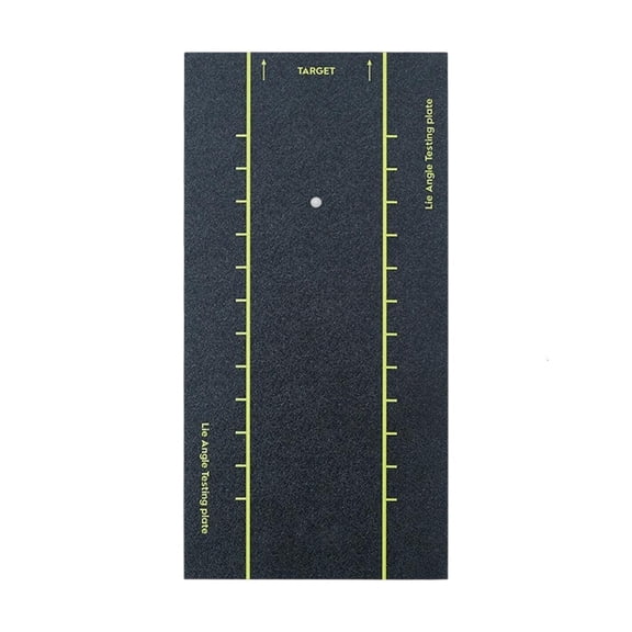 Golf Club Lie Fitting Board Increase Swing Speed Swing Trainings Aid Practice Equipment for Adults,Golfer