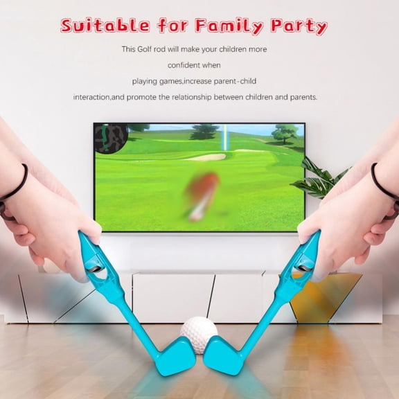 Golf Club for Nintendo Switch/Switch OLED, Mario Golf Games Accessories Controller Grip for Mario Golf Super Rush