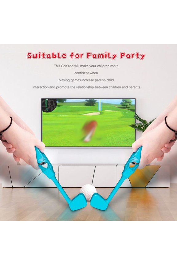 Golf Club for Nintendo Switch/Switch OLED, Mario Golf Games Accessories Controller Grip for Mario Golf Super Rush