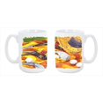 thumbnail image 1 of Golf Clubs Golfer Dishwasher Safe Microwavable Ceramic Coffee Mug 15 oz., 1 of 1