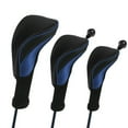 thumbnail image 1 of Golf Clubs Head Covers,3 PCS Breathable Golf Iron Cover Set with Replaceable Labels for Golf Wood Club, 1 of 6