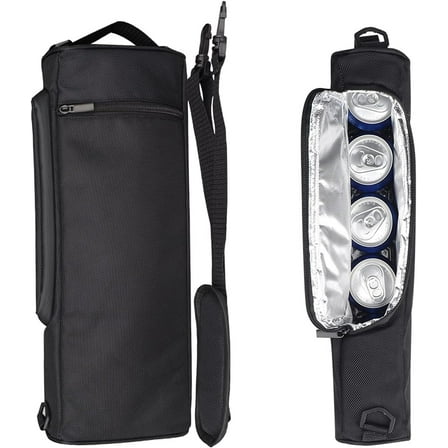 Golf Cooler Bag,Golf Accessories Small 6 Beer Cans Insulated Cooler Sleeve
