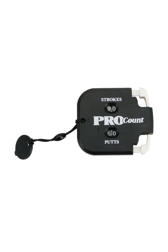 Golf Counter Compact Double Dial Accessory Indicator Stroke Putt Key Chain Training Aid Outdoor Sport Supplies