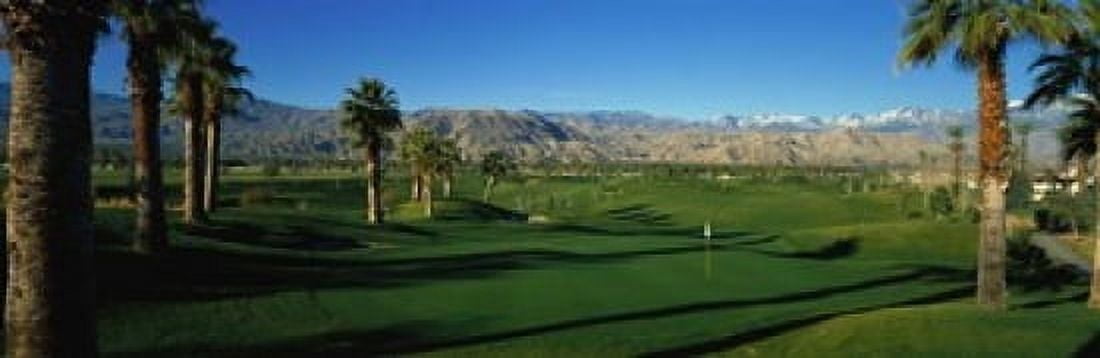 Golf Course Desert Springs California USA Canvas Art - Panoramic Images (18 x 6)