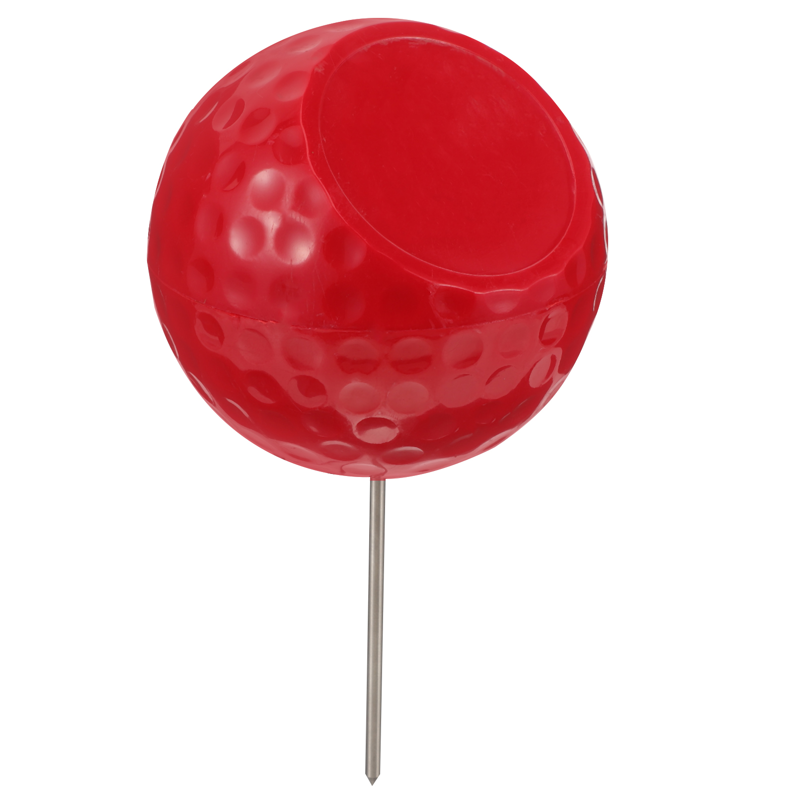 Golf Course Tee Mark Sign Golden Supplies (red Bevel) Marker for