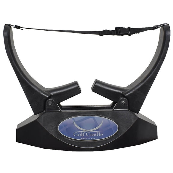 Golf Cradle Bag Travel Support Black