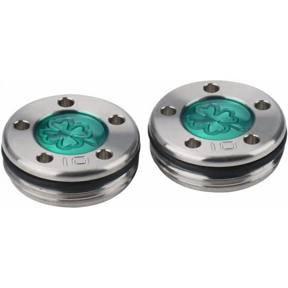 Golf Custom Putter Screws Weights Green Lucky Four-Leaf 2PCS Available for Cameron Clubs Head