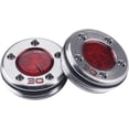 thumbnail image 1 of Golf Custom Putter Screws Weights Red Lucky Four-Leaf 2PCS Available for Cameron Clubs Head, 1 of 7