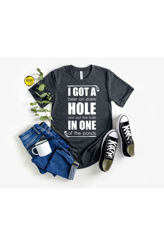 Golf Dad Shirt: Hole In One Birthday Sweatshirt All Size S-5XL
