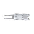 thumbnail image 1 of Golf Divot Repair Tool, Foldable Magnetic Pop-up Button Stainless Steel Switchblade & Detachable Golf Ball Marker, 1 of 1