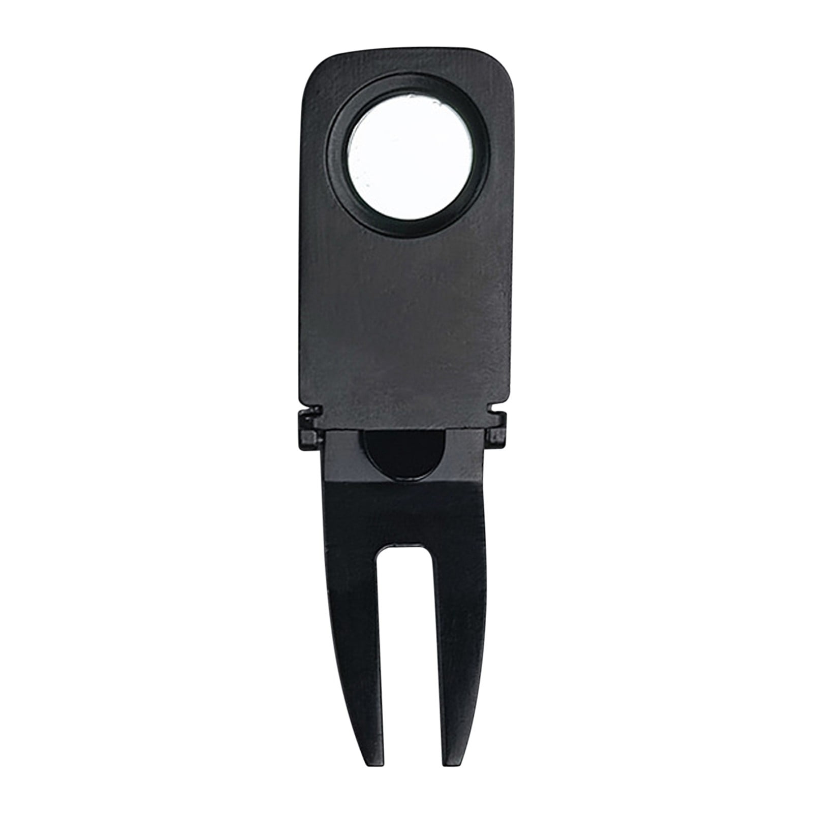 Golf Divot Repair Tool for Golfers Foldable Metal Black Tool,Pro Gol F