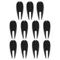 thumbnail image 1 of Golf Divot Tool Plastic Golf Repair Tool Ball Marker for Golfer, Black, 12 Pack, 1 of 5