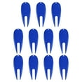 thumbnail image 1 of Golf Divot Tool Plastic Golf Repair Tool Ball Marker for Golfer, Blue, 12 Pack, 1 of 5