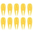thumbnail image 1 of Golf Divot Tool Plastic Golf Repair Tool Ball Marker for Golfer, Yellow, 10 Pack, 1 of 5