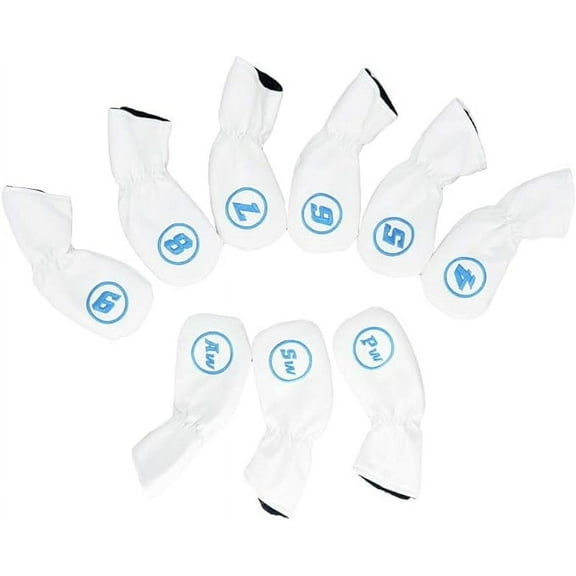 Golf Driver Head Corver Lovely Puppy Waterproof PU Leather Iron Headcover