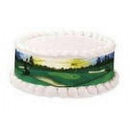 Golf Edible Photo Image Cake Border Decoration