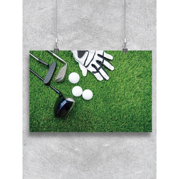 Golf Equipment Poster -Image by Shutterstock