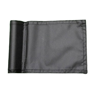 Golf Flag Nylon Golf Target Flag with Tube Mini Pin Flags Inserted Waterproof Putting Golf Flagstick for Indoor Outdoor Backyard Garden Yard -Black,A